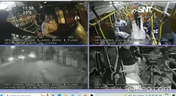 Delincuentes asaltan a pasajeros en bus de la Línea 23