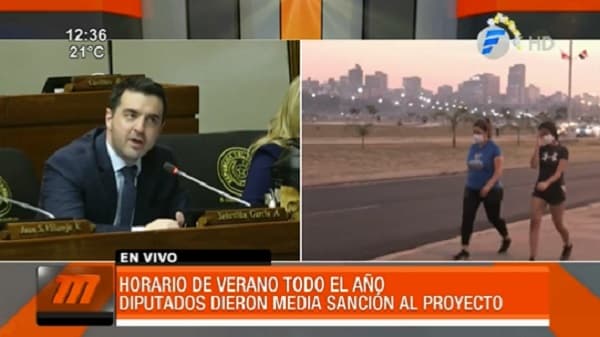 Dan media sanción al proyecto de “horario de verano todo el año”