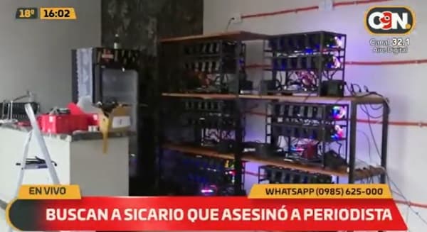 En busca de sicario hallan laboratorio de criptomonedas en Pedro Juan