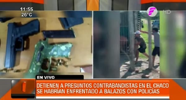 Detienen a dos “contrabandistas” en el Chaco