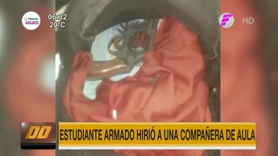 Estudiante baleada está en riesgo que sufrir parálisis, según Saldívar