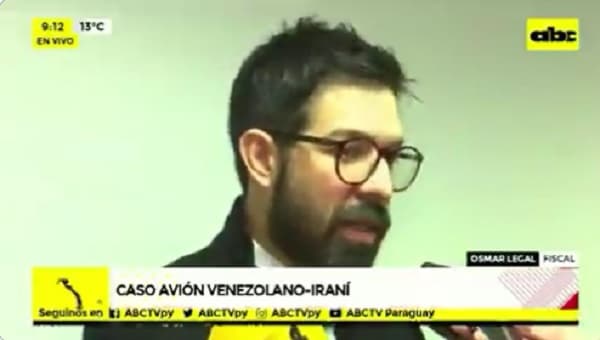 Fiscalía llamará a declarar a funcionarios de Tabesa en caso del avión iraní