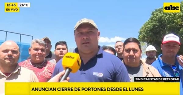 Funcionarios de Petropar anuncian cierre de portones tras rechazo de ampliación