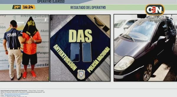 Detienen a sospechoso de privar de libertad a víctimas para robar pertenencias