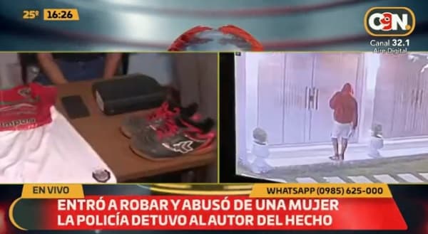 Detienen a sospechoso de robar y abusar sexualmente de mujer