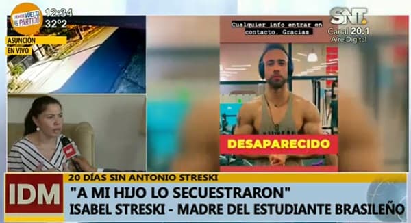 Madre de estudiante sospecha de desaparición provocada