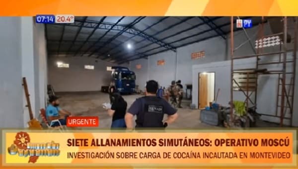 Buscan a político colorado en caso de droga hallada en cargamento de carne