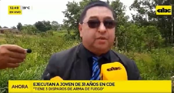 Ejecutan a un hombre en Ciudad del Este