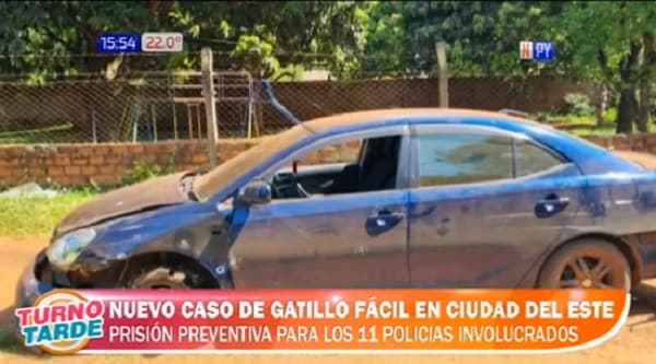 Gatillo fácil: Ordenan prisión preventiva para los 11 policías