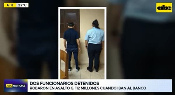 Detienen a dos funcionarios de conocido comercio asaltado en shopping