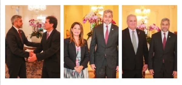 Abdo recibe a candidatos para la Fiscalía General