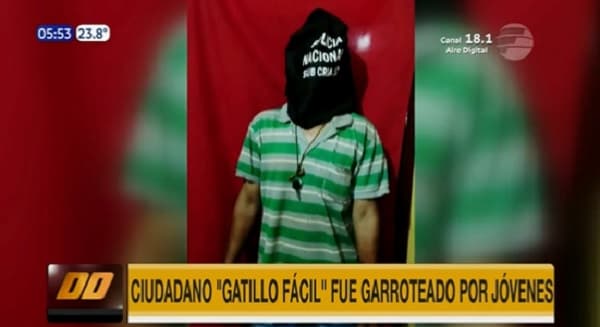 Jóvenes golpean a “gatillo fácil” en San Lorenzo