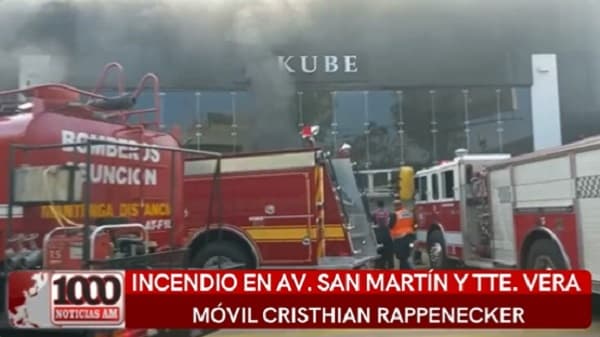 Controlan incendio en depósito de Kube