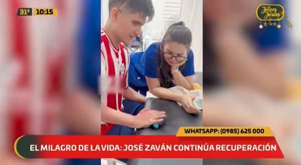 Joven sobreviviente a accidente aéreo se recupera mediante tratamiento