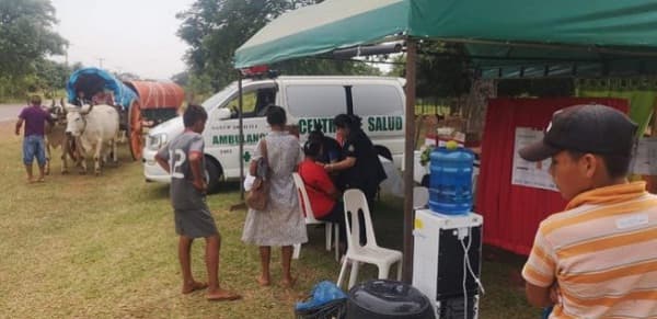 Activan cobertura de salud para peregrinantes que van a Caacupé