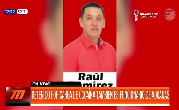 Detienen a concejal caballerense por carga de cocaína 