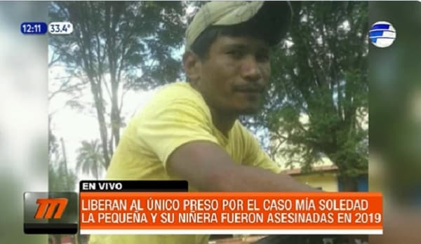 Absuelven a procesado por el asesinato de niña y su cuidadora