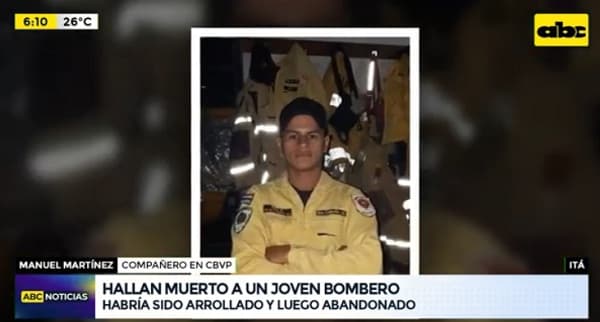 Hallan el cuerpo de un bombero en Itá