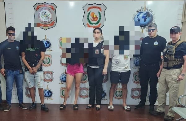 Tres argentinos son detenidos por sospechas de pertenecer a clan narco
