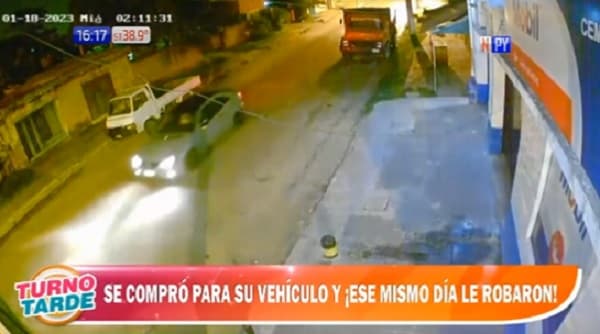 Hombre sufre robo de vehículo en menos de 24 horas de haberlo comprado