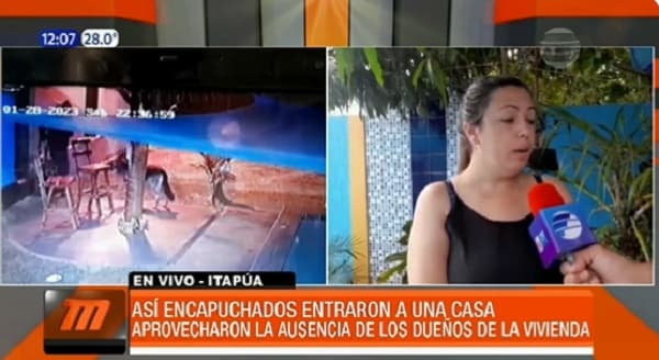 Delincuentes roban más de G. 15 millones de vivienda en Encarnación