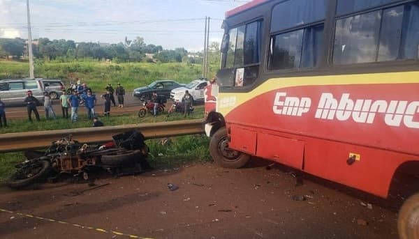 Muere segunda víctima de accidente con bus chatarra en el Este