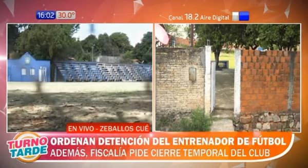 Ordenan detención de entrenador de fútbol por abuso sexual de adolescente