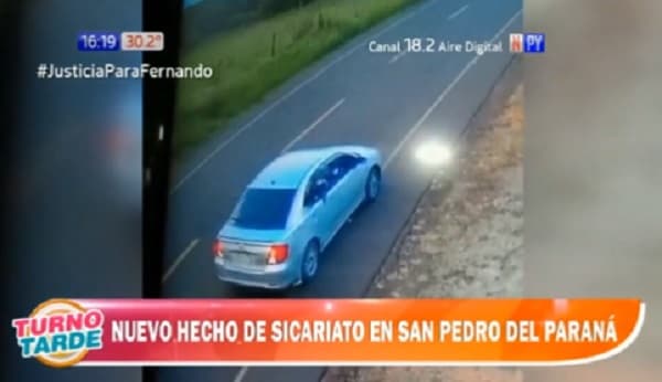 Reportan nuevo hecho de sicariato en San Pedro del Paraná