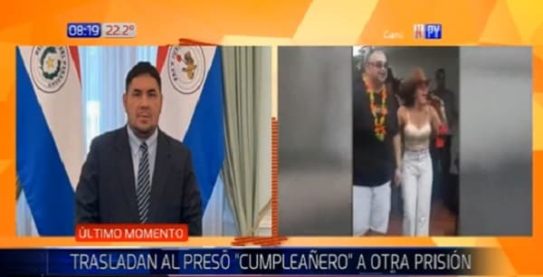 Trasladan a “Oso riquillo” tras fiesta de cumpleaños