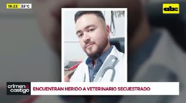 Hallan herido a veterinario secuestrado en Capitán Bado