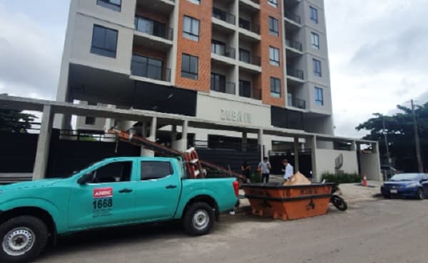 ANDE desconecta un edificio en Luque