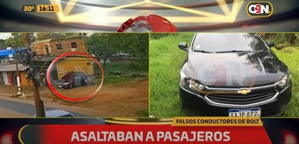 Detienen a hermanos sospechosos de utilizar auto de plataforma para robar