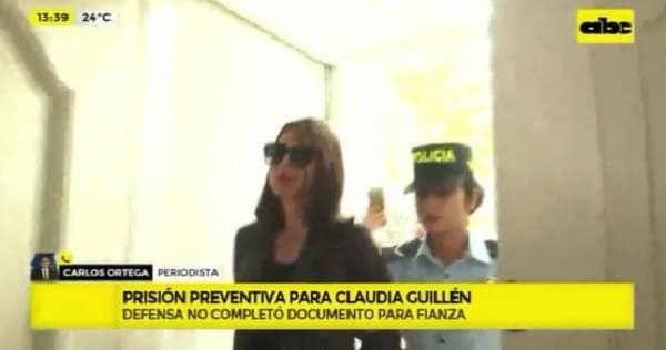 Ordenan prisión preventiva para la auxiliar fiscal Claudia Guillén