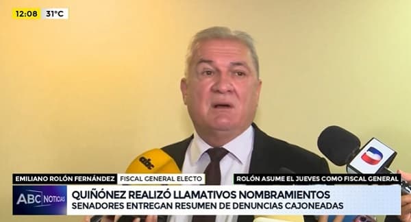 Rolón deja en evidencia manejos dudosos de Quiñónez