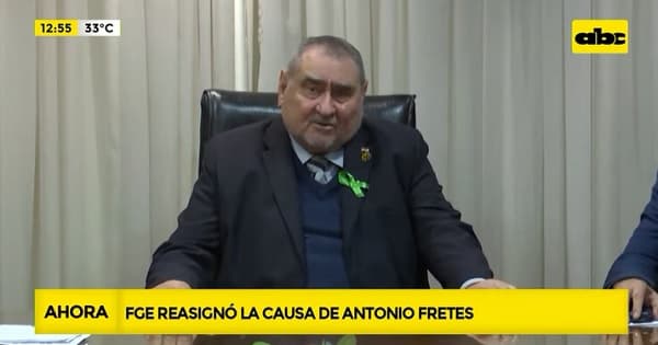 Rolón Fernández reasigna causa de Fretes a dos fiscales