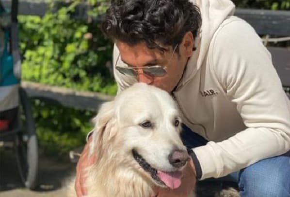 Nelson Haedo despide a Indio, el peludo de la familia