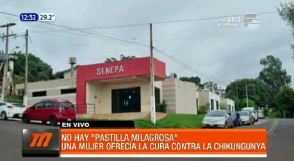 Senepa desmiente a mujer que ofrece una “pastilla milagrosa” contra chikungunya
