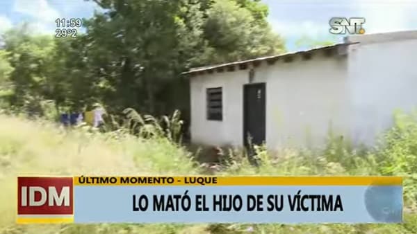 Hombre asesina a otro por “abusar” sexualmente de su madre en Luque