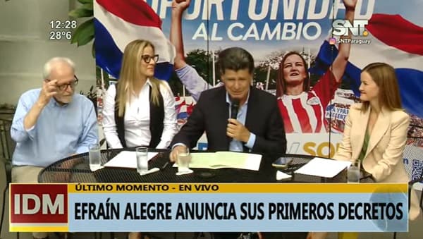 Efraín anuncia reducción en tarifa de la ANDE de hasta 90%