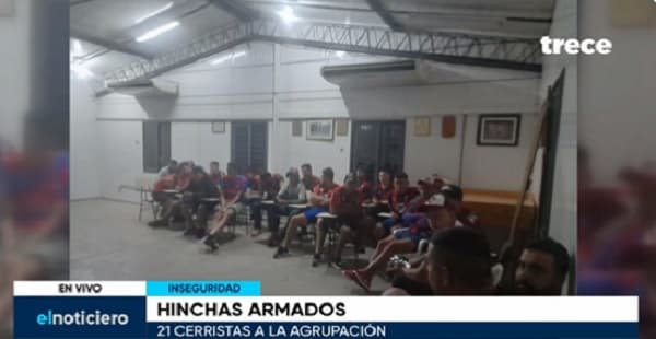 Detienen a 21 hinchas de Cerro Porteño en control policial