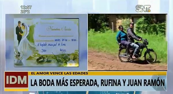 Pareja con 43 años de diferencia en edad se casará ante 500 invitados