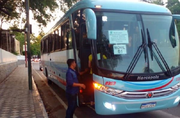 70 buses del Estado brindarán servicio gratuito durante las elecciones