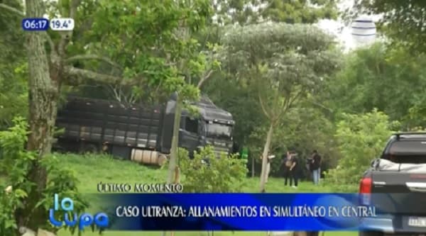 A Ultranza Py: Allanan dos viviendas e incautan un camión en Nueva Italia