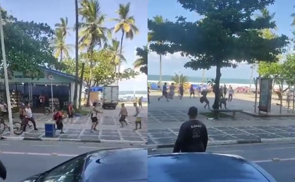 Reportan incidentes entre hinchas de Cerro y Santos en playa 