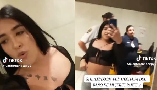 Incidente con tiktoker trans en shopping genera revuelo en redes 