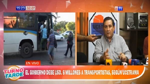 Ucetrama dice que hará circular todos sus buses si Gobierno paga subsidio