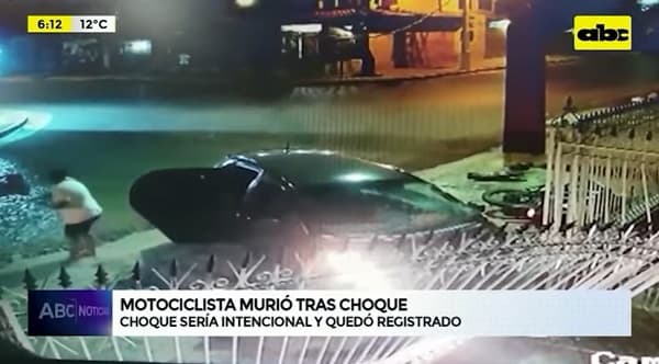 Motociclista muere atropellado “intencionalmente” en Ñemby