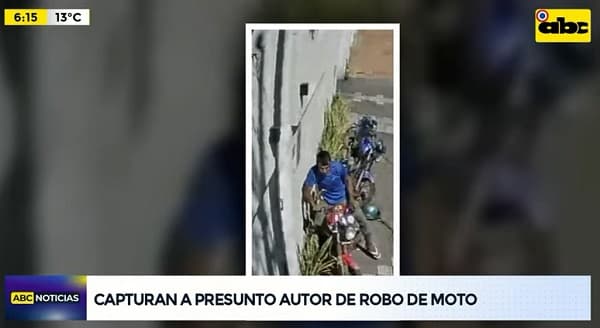 Capturan a “ladrón” de motocicleta en zona del Mercado 4