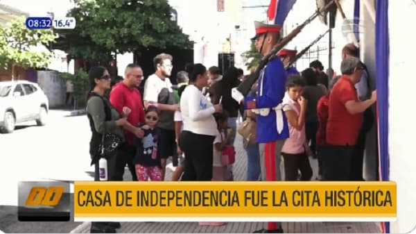 Casa de la Independencia, muy visitada durante festejos patrios