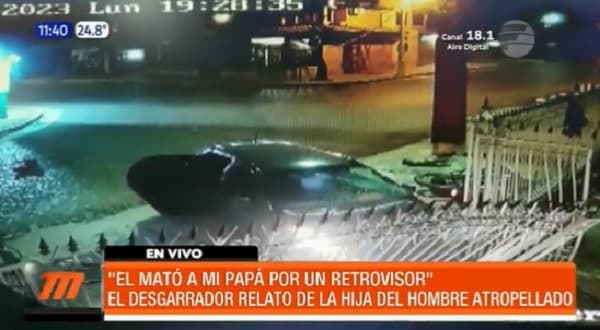 “Por un retrovisor le mató a mi papá”, lamenta hija de motociclista